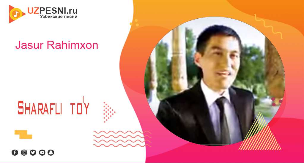 Jasur Rahimxon - Sharafli to'y