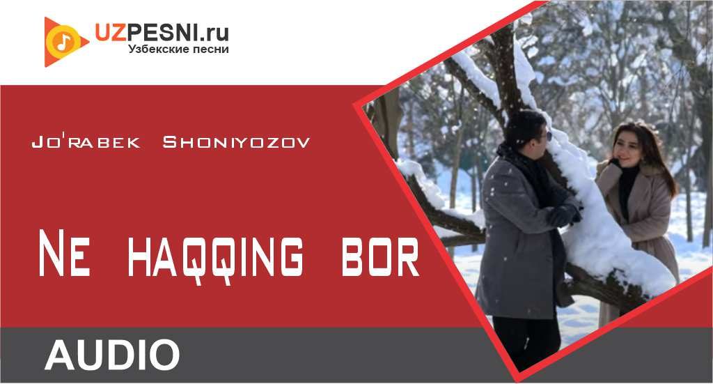 Jo'rabek Shoniyozov - Ne haqqing bor