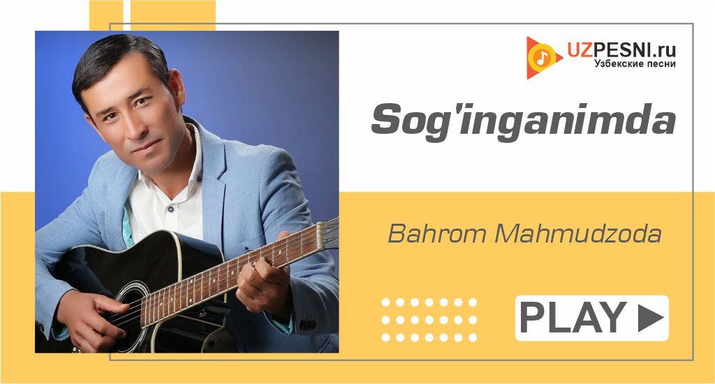 Bahrom Mahmudzoda - Sog'inganimda