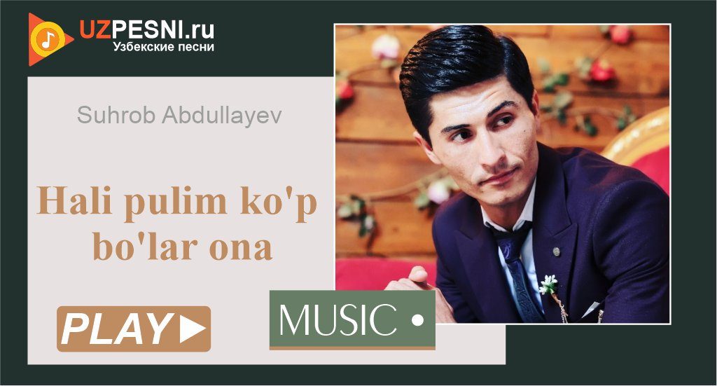 Suhrob Abdullayev - Hali pulim ko'p bo'lar ona