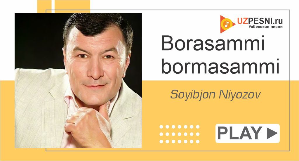 Soyibjon Niyozov - Borasammi bormasammi