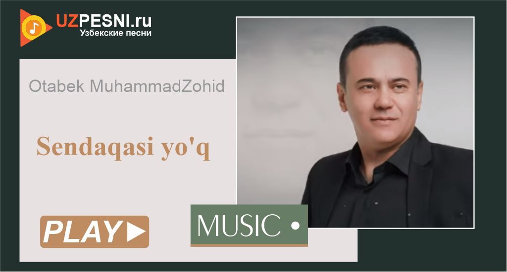 Otabek MuhammadZohid - Sendaqasi yo'q
