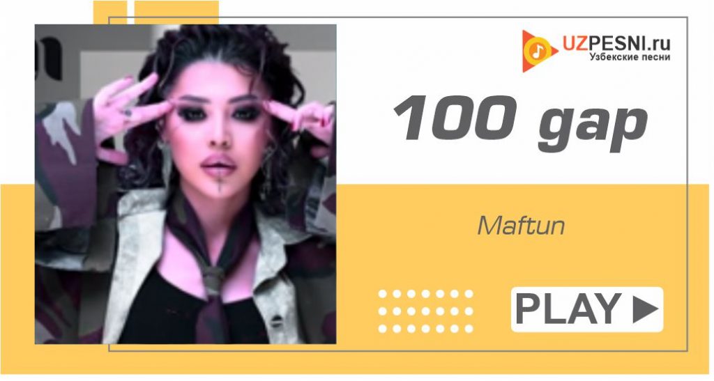 Maftun - 100 gap