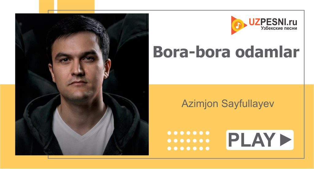Azimjon Sayfullayev - Bora-bora odamlar